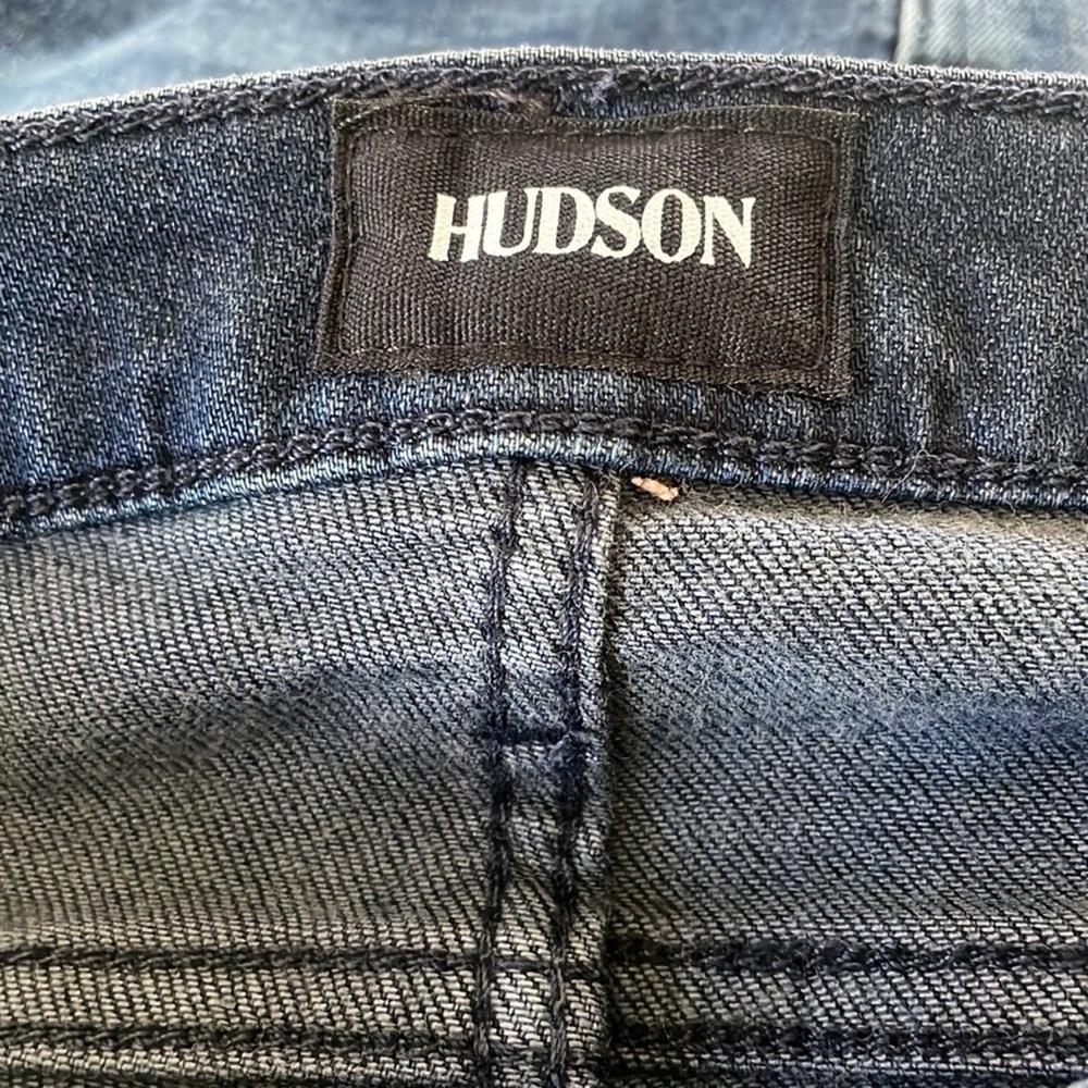 Hudson Nico Mid Rise Super Skinny Ankle Jeans - Picture 10 of 12